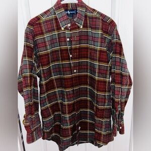 VINTAGE MENS CASUAL BUTTON DOWN POLO SHIRT PIT-PIT “23.. “29 long